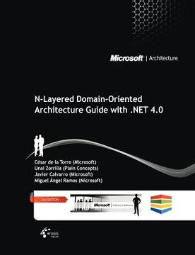 portada n-layered domain-oriented architecture guide with .net 4.0 (en Inglés)