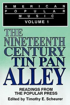 portada american popular music vol. 1: the nineteenth century tin pan alley (in English)