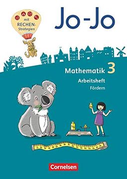 portada Jo-Jo Mathematik - Allgemeine Ausgabe 2018: 3. Schuljahr - Arbeitsheft Fördern (en Alemán)