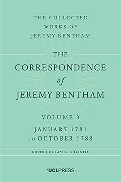 portada The Correspondence of Jeremy Bentham, Volume 3: January 1781 to October 1788 (in English)