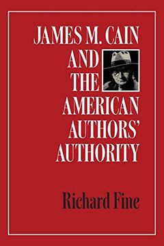 portada James m. Cain and the American Authors' Authority (American Studies) (en Inglés)