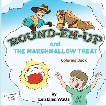 portada Round-Em-Up and the Marshmallow Treat Coloring Book (en Inglés)