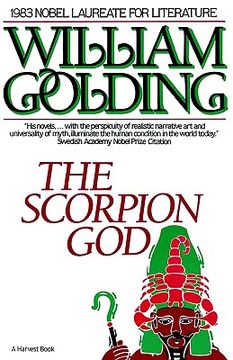 portada the scorpion god: three short novels (en Inglés)