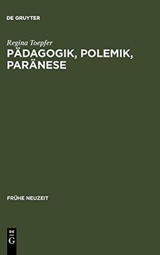 portada Pädagogik, Polemik, Paränese (en Alemán)