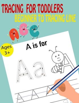 portada Tracing For Toddlers Beginner To Tracing Lines (en Inglés)