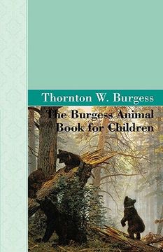 portada the burgess animal book for children (in English)