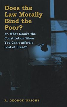 portada Does the law Morally Bind the Poor? Or What Good's the Constitution When you Can't buy a Loaf of Bread? (Critical America) (en Inglés)