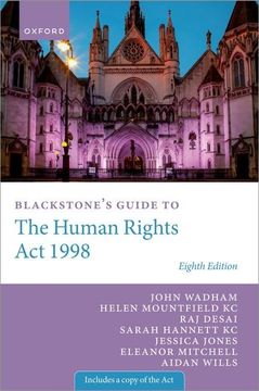 portada Blackstone's Guide to the Human Rights act 1998 (Blackstone's Guides) (en Inglés)