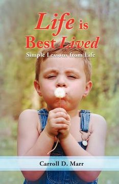 portada life is best lived (in English)