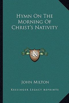 portada hymn on the morning of christ's nativity