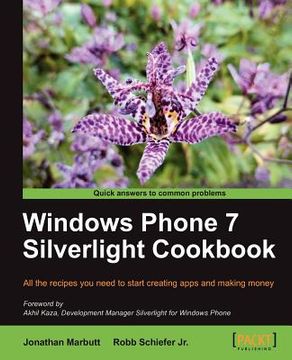portada windows phone 7 silverlight cookbook (en Inglés)