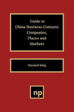 portada guide to china business contacts co. (en Inglés)