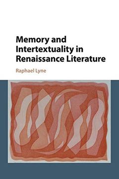 portada Memory and Intertextuality in Renaissance Literature 