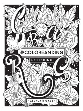 portada Coloreanding Lettering (in Spanish)