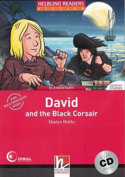 portada David and the Black Corsair, mit 1 Audio-Cd. Level 3 (A2) 