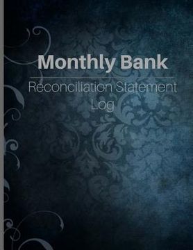 portada Monthly Bank Reconciliation Statement Log (en Inglés)