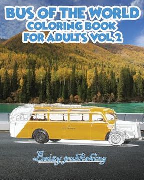 portada Bus Of The World Coloring book for Adults vol.2 (en Inglés)