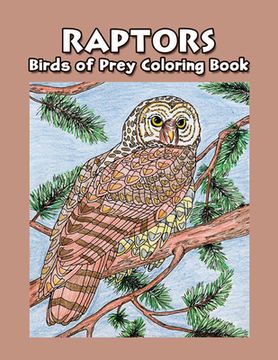 portada Raptors: Birds of Prey Coloring Book (in English)
