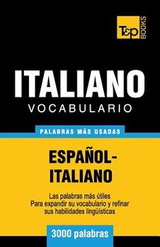 portada Vocabulario Español-Italiano - 3000 Palabras más Usadas: 174 (Spanish Collection)