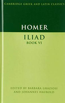 portada Homer: Iliad Book vi Hardback: 6 (Cambridge Greek and Latin Classics) (en Inglés)