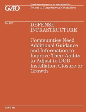 portada Report to Congressional Committees: Defense Infrastructure (en Inglés)