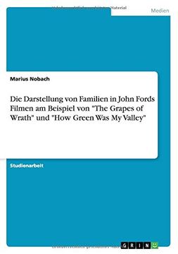 portada Die Darstellung von Familien in John Fords Filmen am Beispiel von "The Grapes of Wrath" und "How Green Was My Valley" (German Edition)