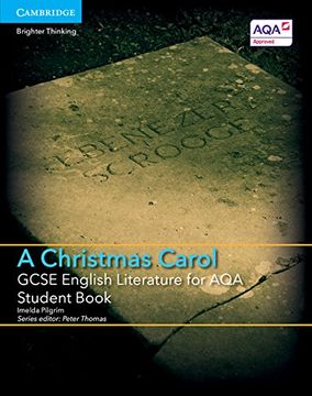 portada GCSE English Literature for Aqa a Christmas Carol Student Book (en Inglés)