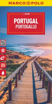 portada Marco Polo Reisekarte Portugal 1: 350. 000: 1: 350000 (en Alemán)