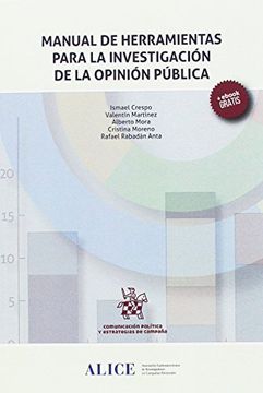 portada Manual de Herramientas Para la Investigación de la Opinión Pública (Comunicación Política y Estrategias de Campaña)
