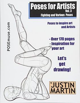portada Poses for Artists Volume 3 - Fighting and Various Poses: An Essential Reference for Figure Drawing and the Human Form (Inspiring art and Artists) 
