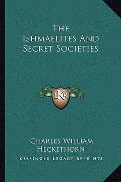 portada the ishmaelites and secret societies