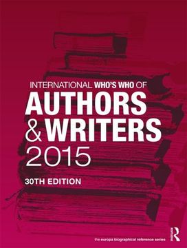 portada International Who's Who of Authors and Writers 2015 (en Inglés)