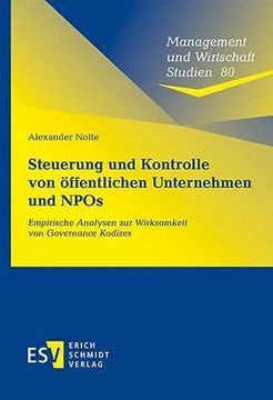 portada Steuerung und Kontrolle von Öffentlichen Unternehmen und Npos (en Alemán)