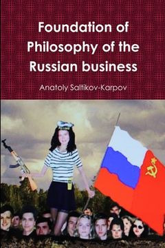 portada Foundation of philosophy of the Russian business (en Ruso)