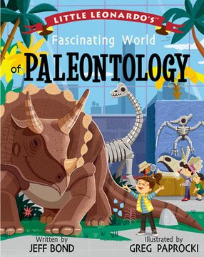 portada Little Leonardo'S Fascinating World of Paleontology (en Inglés)