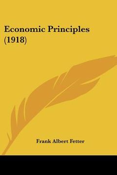 portada economic principles (1918) (en Inglés)