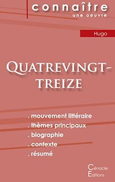 portada Fiche de Lecture Quatrevingt-Treize de Victor Hugo (Analyse Littéraire de Référence et Résumé Complet) (in French)