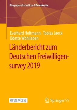 portada Länderbericht zum Deutschen Freiwilligensurvey 2019 (en Alemán)