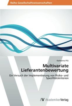 portada Multivariate Lieferantenbewertung