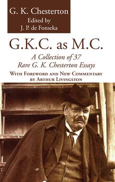 portada G.K.C. as M.C. (in English)