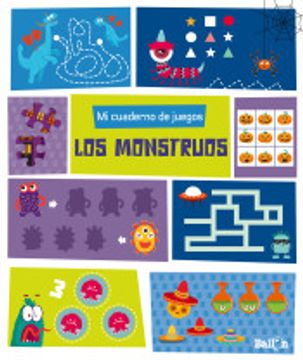 portada Mi Cuaderno de Juegos - los Monstruos