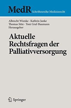 portada Aktuelle Rechtsfragen der Palliativversorgung (in German)