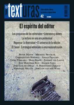 portada Texturas 42: El Espíritu del Editor (in Spanish)