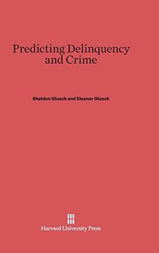 portada Predicting Delinquency and Crime (in English)