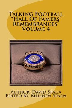 portada Talking Football "Hall Of Famers' Remembrances" Volume 4 (en Inglés)