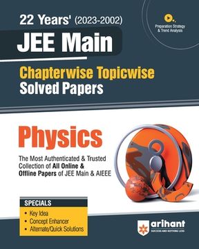 portada 22 Years Chapterwise Topicwise (2023-2002) JEE Main Solved Papers Physics (en Inglés)