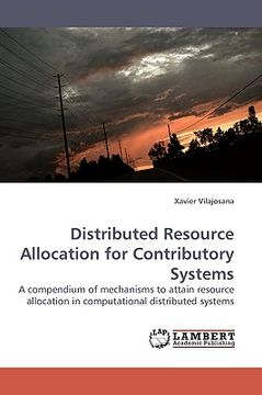 portada distributed resource allocation for contributory systems (en Inglés)