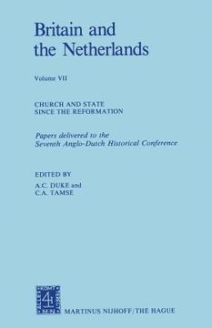 portada church and state since the reformation
