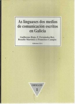 portada Linguaxes dos medios de comunicacion en Galicia, as (Comunicación)