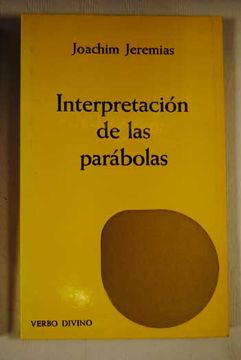 Almeja Bronceado Pakistán Libro Interpretación De Las Parábolas, Joachim Jeremias, ISBN 29897512.  Comprar en Buscalibre